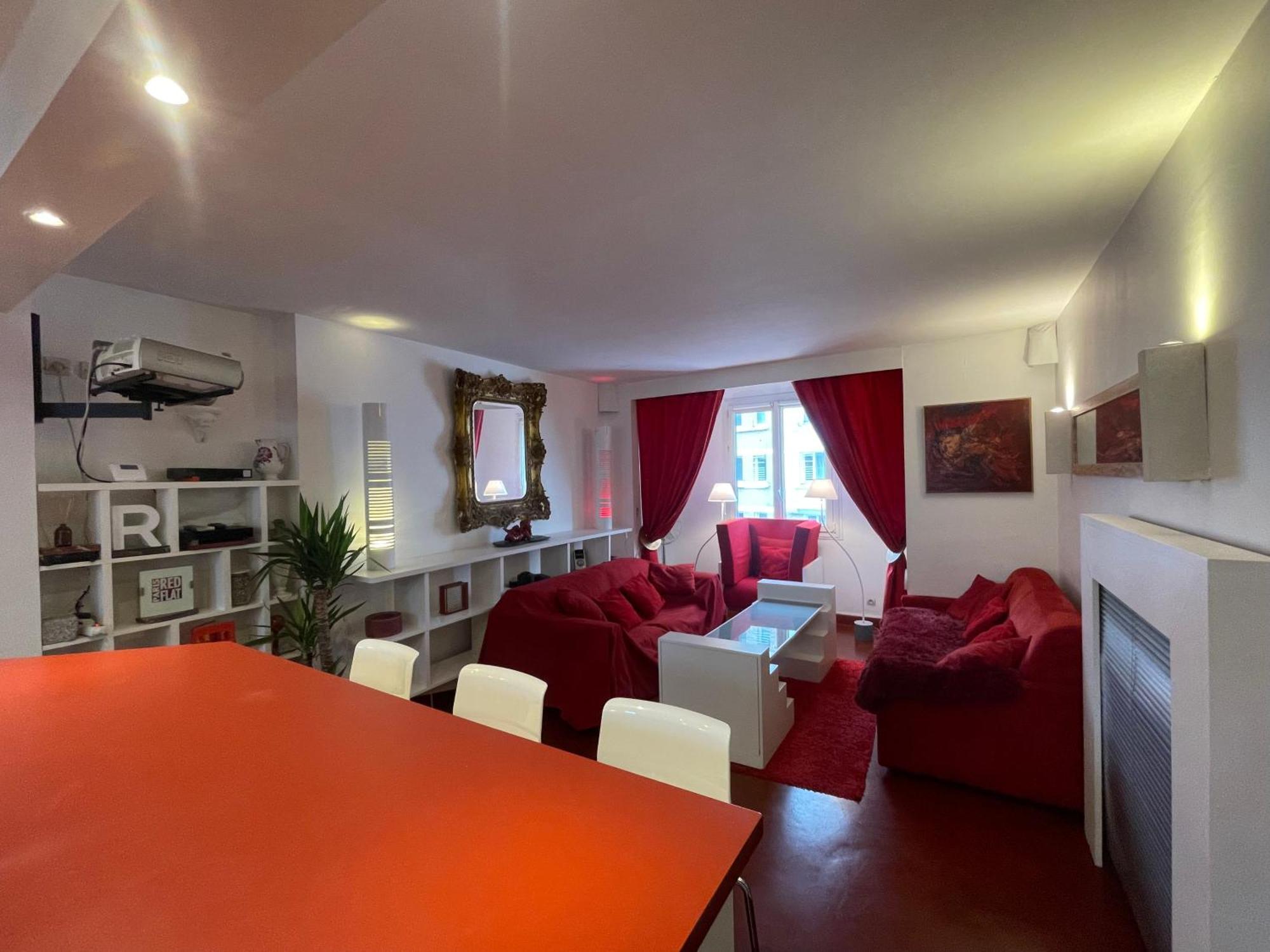 Ferienwohnung Red Flat Paris Exterior foto