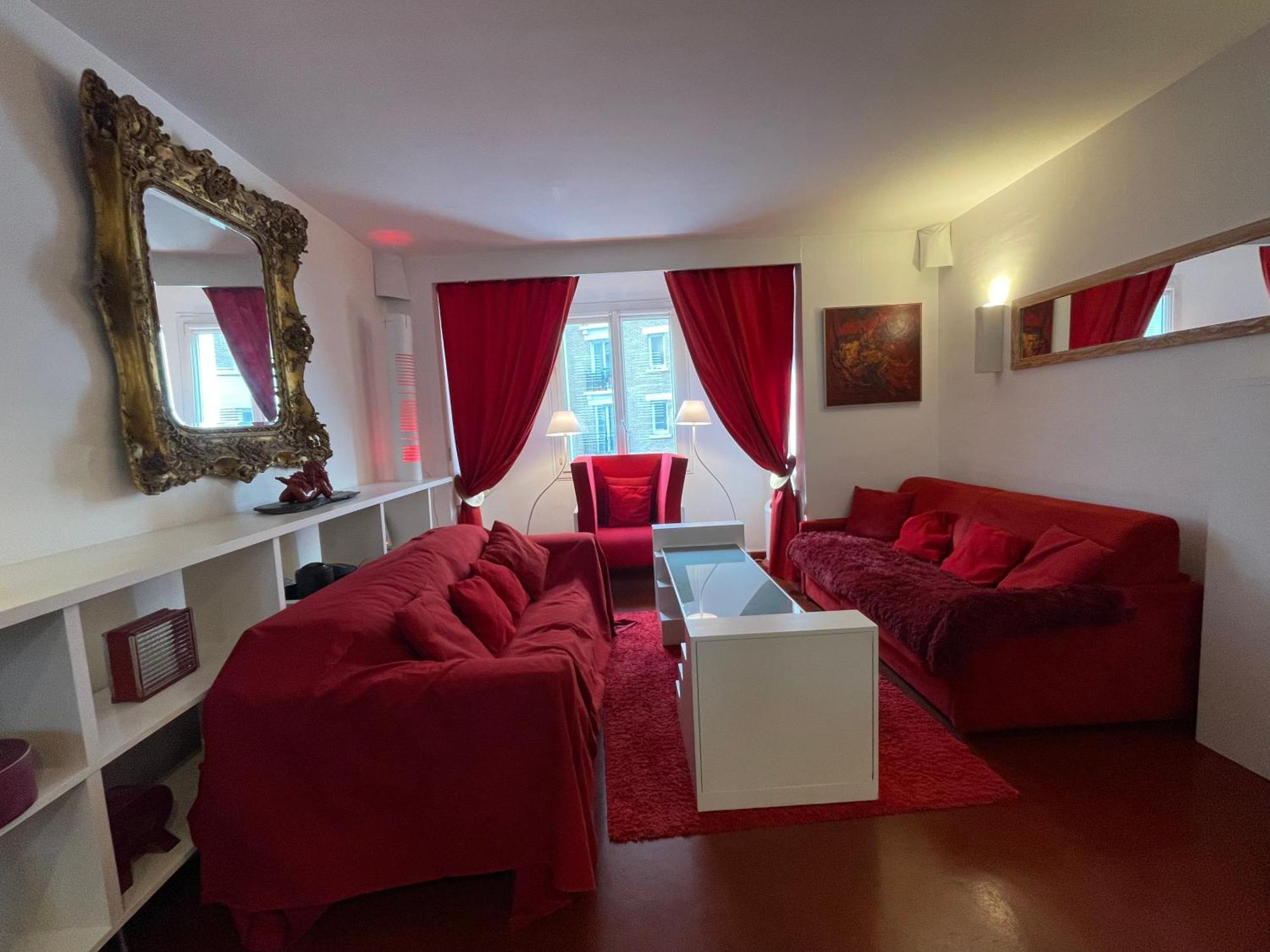 Ferienwohnung Red Flat Paris Exterior foto