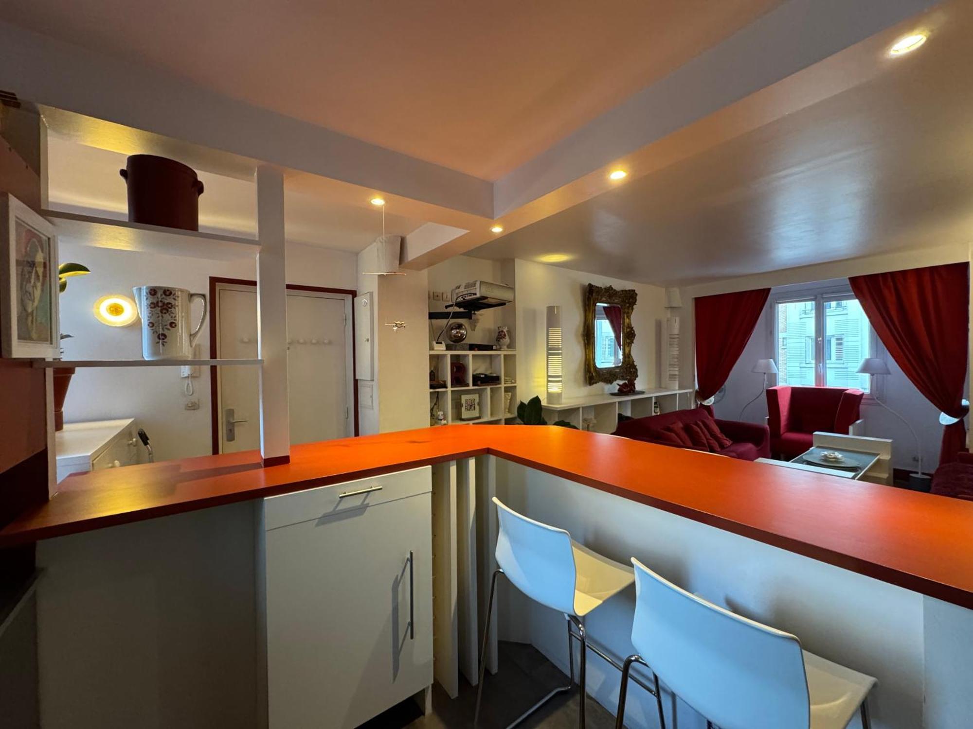 Ferienwohnung Red Flat Paris Exterior foto
