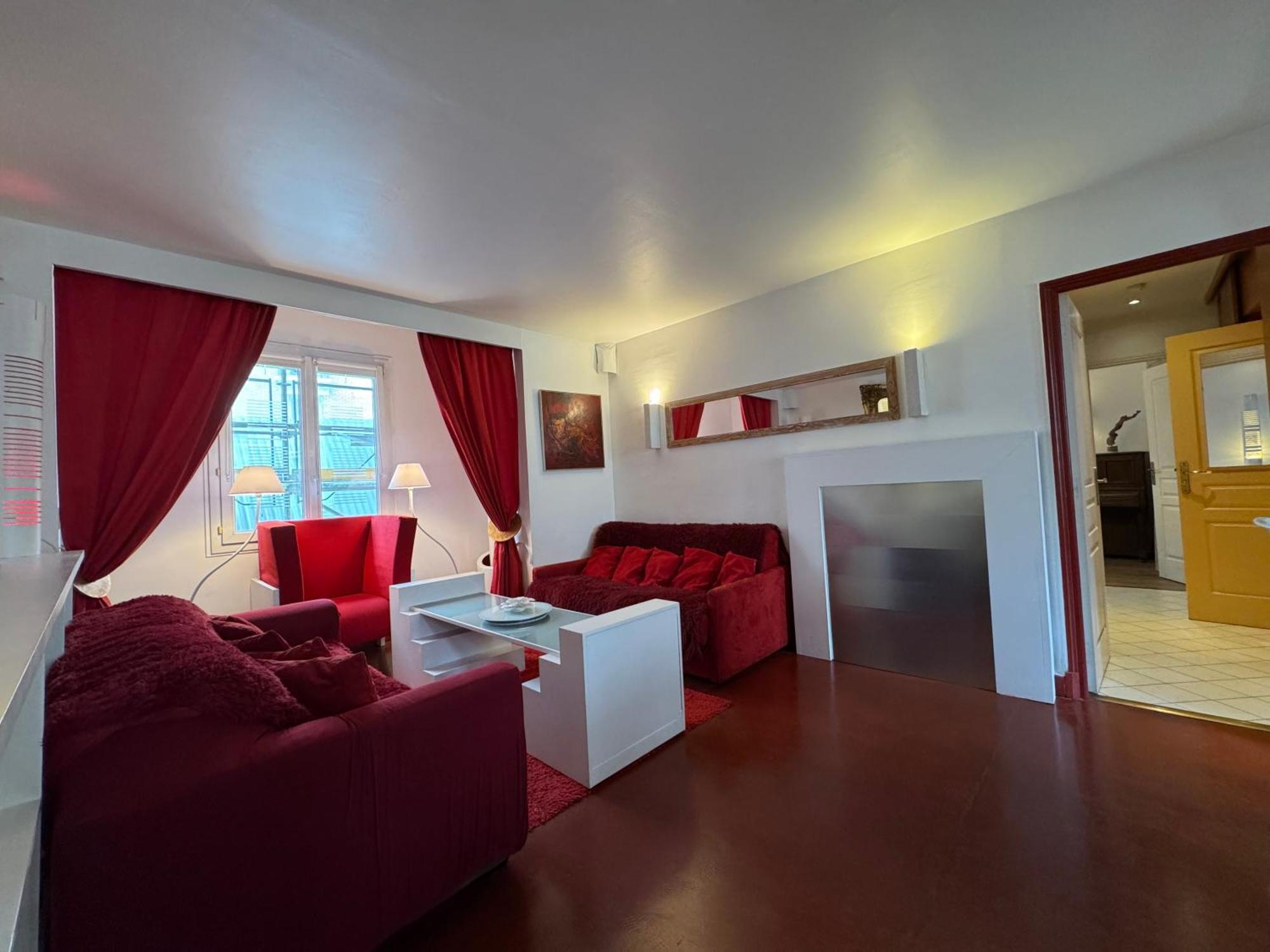 Ferienwohnung Red Flat Paris Exterior foto