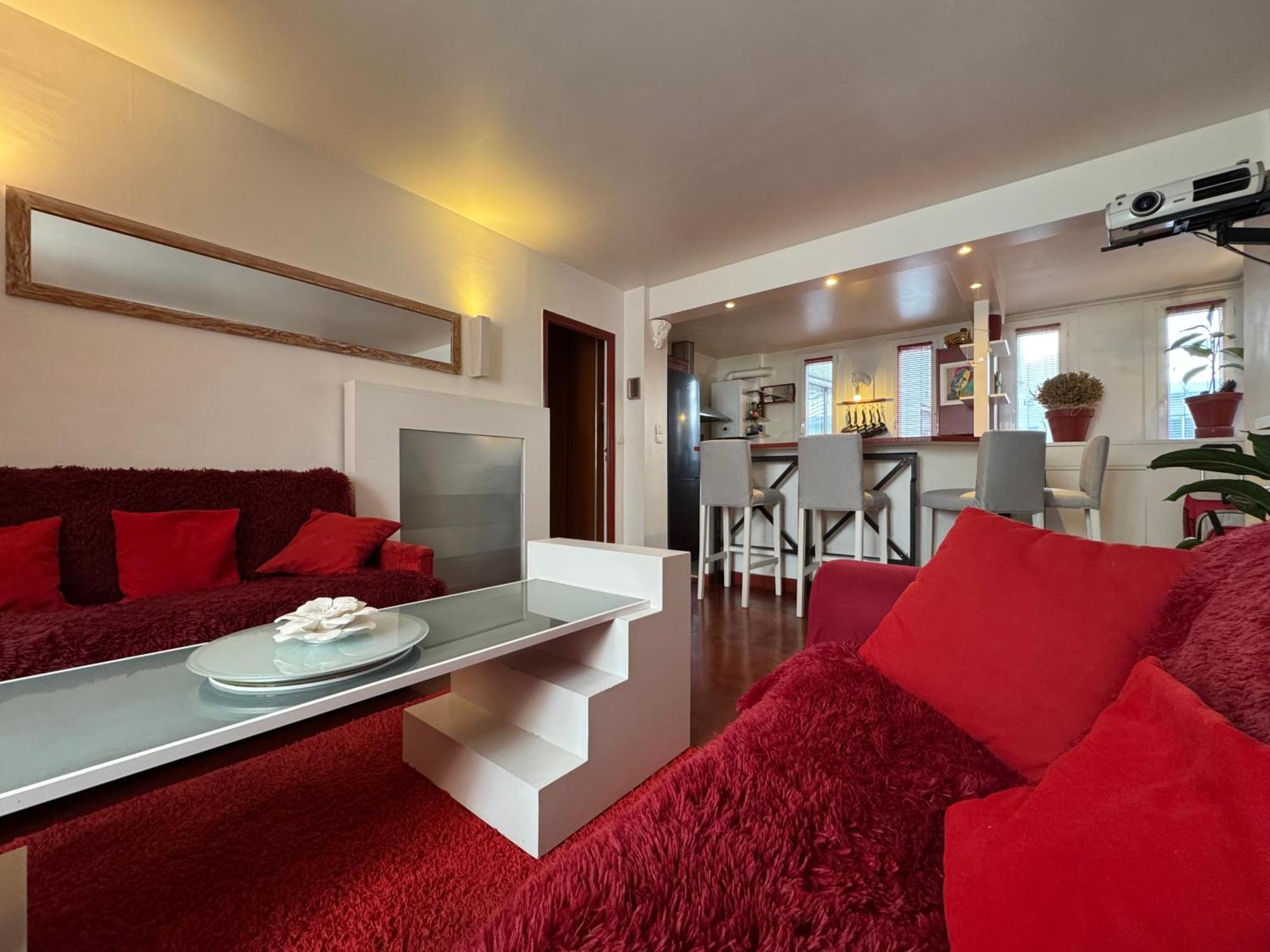 Ferienwohnung Red Flat Paris Exterior foto