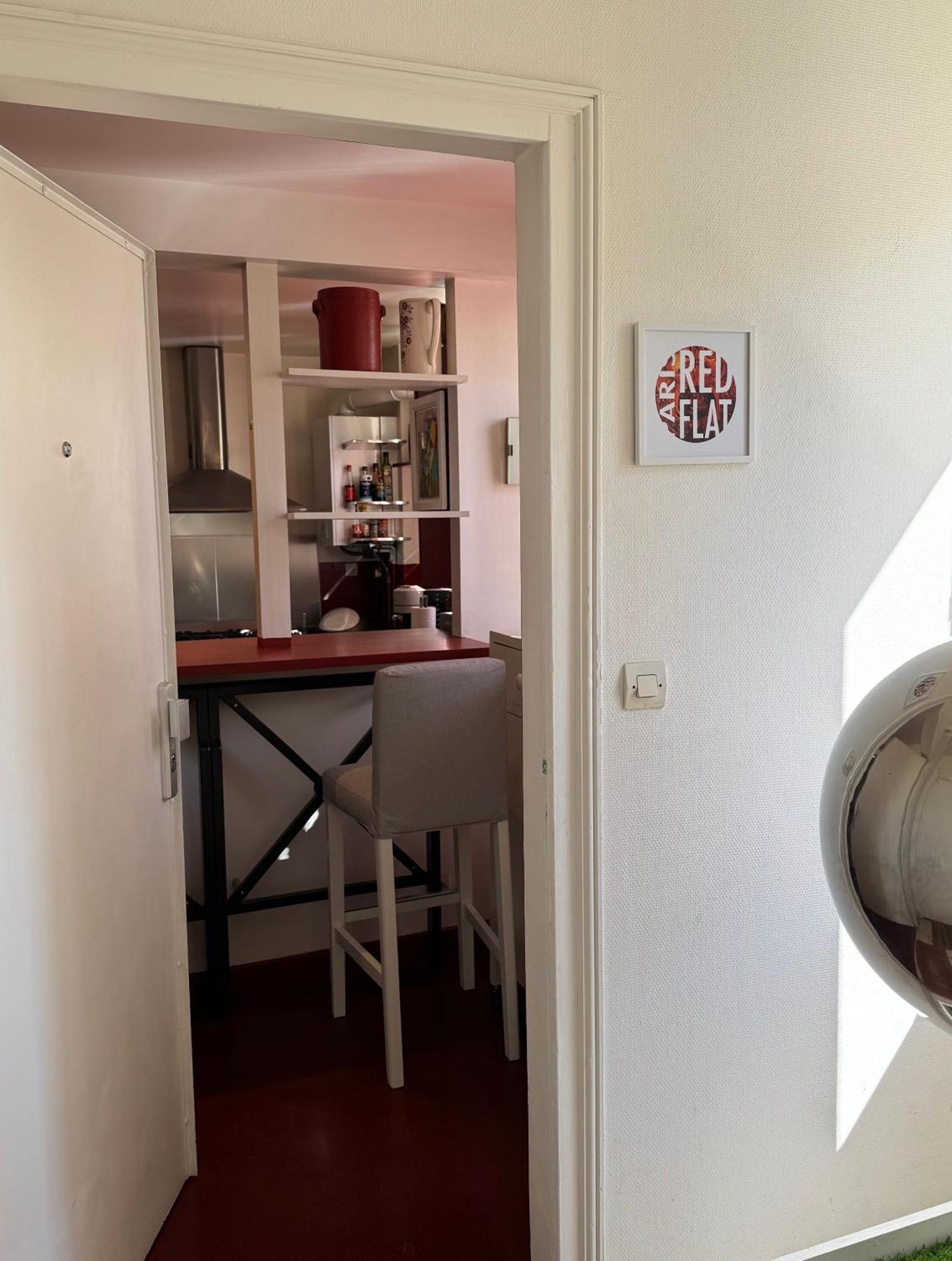 Ferienwohnung Red Flat Paris Exterior foto