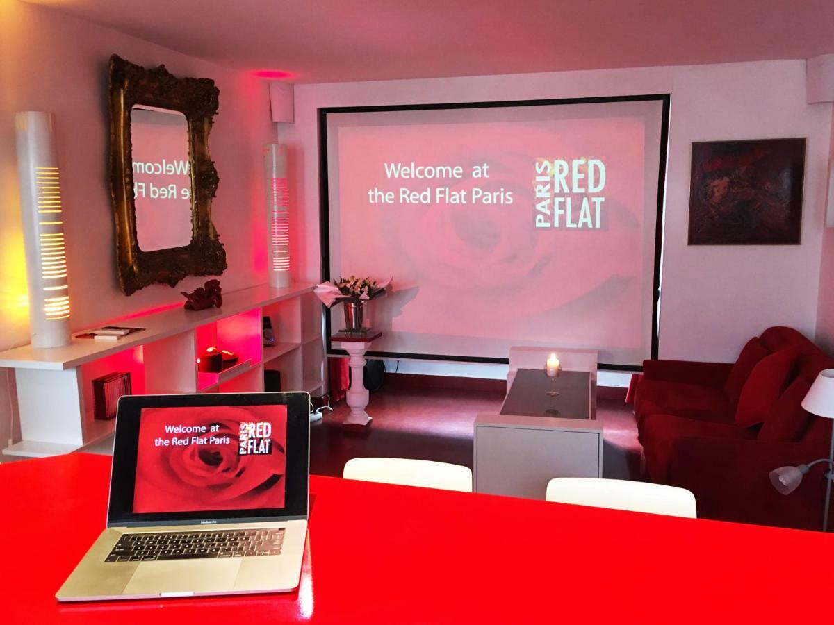 Ferienwohnung Red Flat Paris Exterior foto